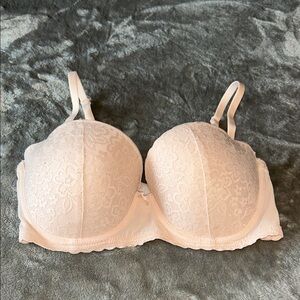 REPOSH Aerie Lace PUSH-UP Bra - SOFT PINK w/convertible straps
